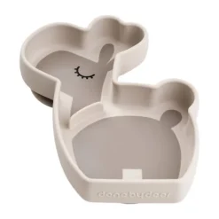 Done By Deer Silicone Stick&Stay Snack Bord Lalee Sand> Bordjes