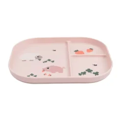 Done By Deer Tiny Farm Vakjes Bord - Powder> Bordjes