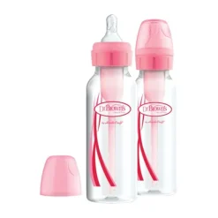 Dr. Brown's Fles Standaard Hals Options+ Roze 250ml 2-Pack> Flessen