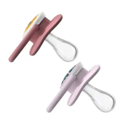 Dr. Brown's Fopspeen Roze/Grijs Fase 1 2-Pack><noscript><img width=