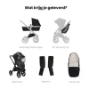 Dubatti One E5 Bekleding / Accessoires - Grey> Accessoires Kinderwagens|Accessoires Tweeling/Duo