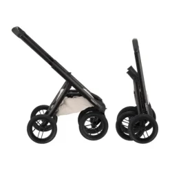 Dubatti One E6 Kinderwagen 2-in-1 - Black / Walnut Brown><noscript><img width=