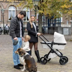 Dubatti One E6 Kinderwagen 2-in-1 - Black / Walnut Brown><noscript><img width=