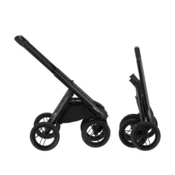 Dubatti One E6 Kinderwagen 2-in-1 - Black / Walnut Brown><noscript><img width=