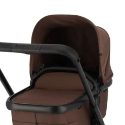 Dubatti One E6 Kinderwagen 2-in-1 - Black / Walnut Brown><noscript><img width=