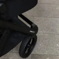 Dubatti One E6 Kinderwagen 2-in-1 - Black / Walnut Brown><noscript><img width=