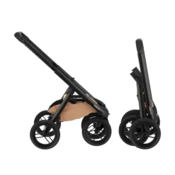 Dubatti One E6 Kinderwagen 2-in-1 - Black / Walnut Brown><noscript><img width=
