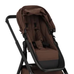 Dubatti One E6 Kinderwagen 2-in-1 - Black / Walnut Brown><noscript><img width=