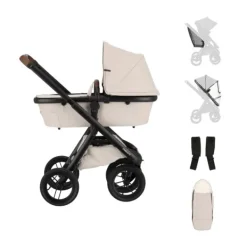 Dubatti One E6 Kinderwagen 2-in-1 - Mix & Match> Uitbreidbare Kinderwagens|Wandelwagens