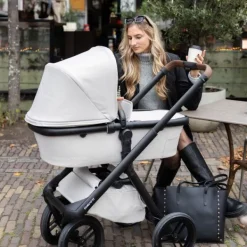 Dubatti One E6 Kinderwagen 2-in-1 - Dark Brown / Walnut Brown><noscript><img width=