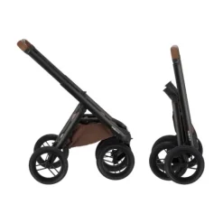 Dubatti One E6 Kinderwagen 2-in-1 - Dark Brown / Walnut Brown><noscript><img width=