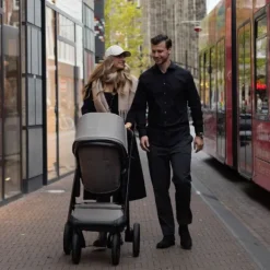 Dubatti One E6 Kinderwagen 2-in-1 - Dark Brown / Walnut Brown><noscript><img width=