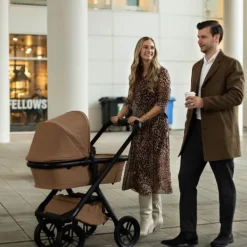 Dubatti One E6 Kinderwagen 2-in-1 - Dark Brown / Walnut Brown><noscript><img width=