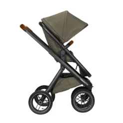 Dubatti One E5 Kinderwagen 2-in-1 Grey Frame Black/Cognac><noscript><img width=