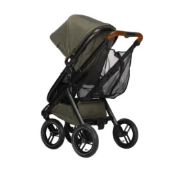 Dubatti One E5 Kinderwagen 2-in-1 Grey Frame Black/Cognac><noscript><img width=