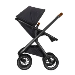 Dubatti One E5 Kinderwagen 2-in-1 Grey Frame Black/Cognac><noscript><img width=