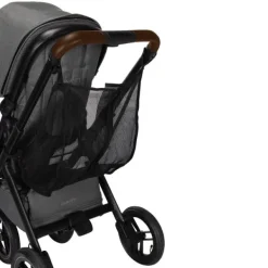Dubatti One E5 Kinderwagen 2-in-1 Grey Frame Black/Dark Brown><noscript><img width=
