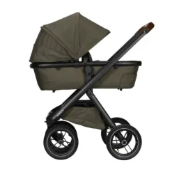 Dubatti One E5 Kinderwagen 2-in-1 Grey Frame Black/Dark Brown><noscript><img width=