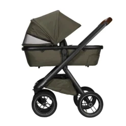 Dubatti One E5 Kinderwagen 2-in-1 Grey Frame Black/Dark Brown><noscript><img width=