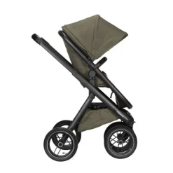 Dubatti One E5 Kinderwagen 2-in-1 Grey Frame Black/Dark Brown><noscript><img width=