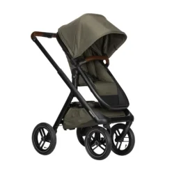 Dubatti One E5 Kinderwagen 2-in-1 Grey Frame Black/Dark Brown><noscript><img width=