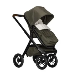 Dubatti One E5 Kinderwagen 2-in-1 Grey Frame Black/Dark Brown><noscript><img width=