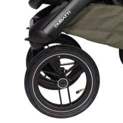 Dubatti One E5 Kinderwagen 2-in-1 Grey Frame Black/Dark Brown><noscript><img width=