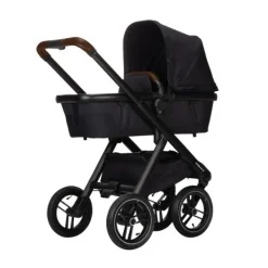 Dubatti One E5 Kinderwagen 2-in-1 Grey Frame Black/Dark Brown><noscript><img width=