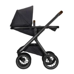 Dubatti One E5 Kinderwagen 2-in-1 Grey Frame Black/Dark Brown><noscript><img width=