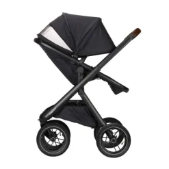 Dubatti One E5 Kinderwagen 2-in-1 Grey Frame Black/Dark Brown><noscript><img width=