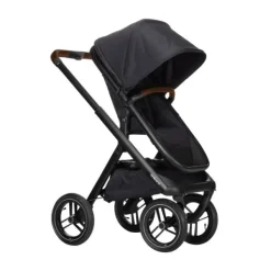 Dubatti One E5 Kinderwagen 2-in-1 Grey Frame Black/Dark Brown><noscript><img width=