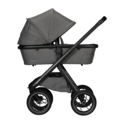 Dubatti One E5 Kinderwagen 2-in-1 Grey Frame Black/Black><noscript><img width=