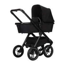 Dubatti One E5 Kinderwagen 2-in-1 Grey Frame Black/Black><noscript><img width=