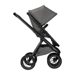 Dubatti One E5 Kinderwagen 2-in-1 Grey Frame Black/Black><noscript><img width=