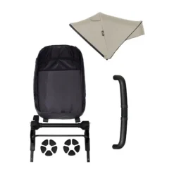 Easywalker Sibling Accessory Pack Harvey5 Premium Pearl Taupe> Accessoires Kinderwagens|Accessoires Tweeling/Duo