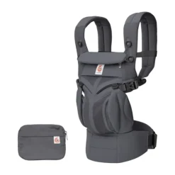 Ergobaby Omni Classic Mesh Draagzak - Charcoal Grey><noscript><img width=