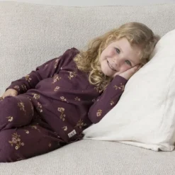 Feetje Bonnie Bouquet Pyjama - Maat 68 - Wijn Melange> Pyjama's