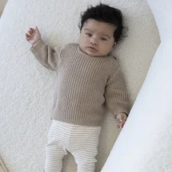 Feetje Broek Rib Streep The Magic Is In You Taupe Melange 44><noscript><img width=