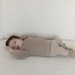 Feetje Broek Rib The Magic Is In You Taupe Melange 44><noscript><img width=