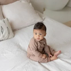 Feetje Pyjama Wafel Groen melange mt 56><noscript><img width=