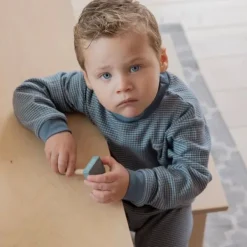 Feetje Pyjama Wafel Ijs Blauw 56><noscript><img width=