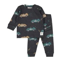 Feetje Ricky Racer Pyjama - Maat 68 - Antraciet Melange> Pyjama's