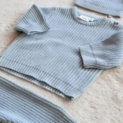 Feetje The Magic Is In You Mutsje Gebreid - Maat 1 - Blauw> Mutsjes