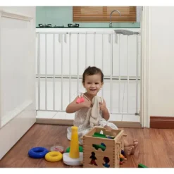 Fenss Traphek Oslo Metaal Wit (73 cm - 107 cm)> Traphekken Configuratiesysteem|Traphekken Met Rolsysteem