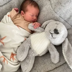 Flow Amsterdam Knuffel Met Hartslag Milo Grey><noscript><img width=