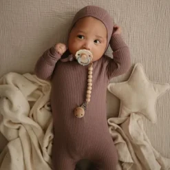 Frigg Fopspeen Daisy Blooming Blush/Cotton T1 0-6 mnd (2 stuks)><noscript><img width=