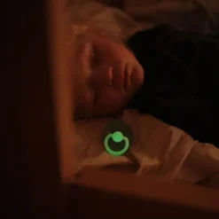 Frigg Fopspeen Daisy Night Croissant/Cream T2 6-18 mnd (2 stuks)><noscript><img width=