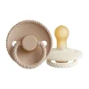 Frigg Fopspeen Rope Cream/Croissant T2 6-18 mnd (2 stuks)> Fopspenen 12+ Maanden|Fopspenen 6+ Maanden