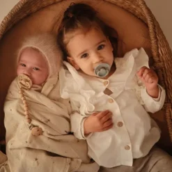 Frigg Fopspeen Rope Fr.Gray/Silver Gray T2 6-18 mnd (2 stuks)><noscript><img width=