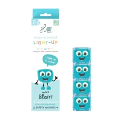 Glo Pals Cubes Light Up Blair Blue 4-Pack> Badspeelgoed